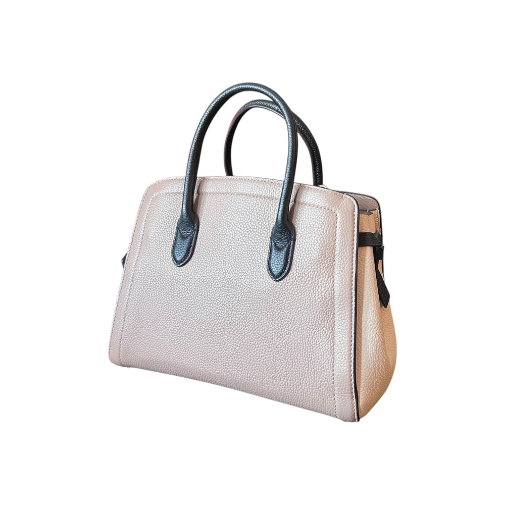 Kate Spade New York Knott Colorblock Satchel Bag Leather Crossbody Strap - Picture 5 of 13